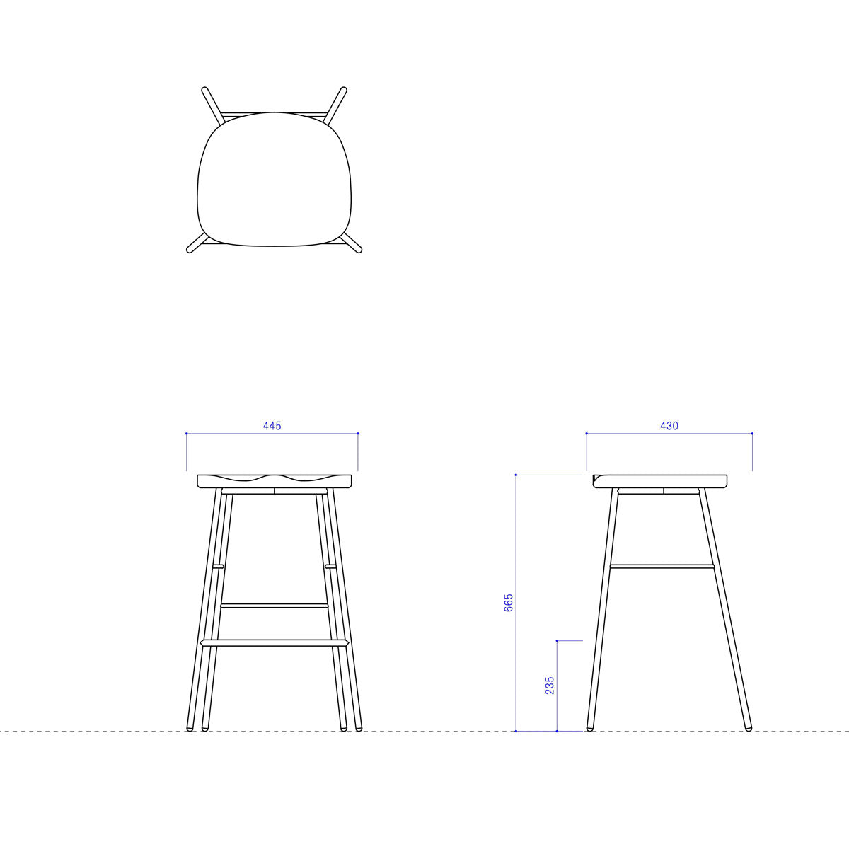 【法人向け】RAGGIO #3 / ラッジオ  #3  ハイスツール