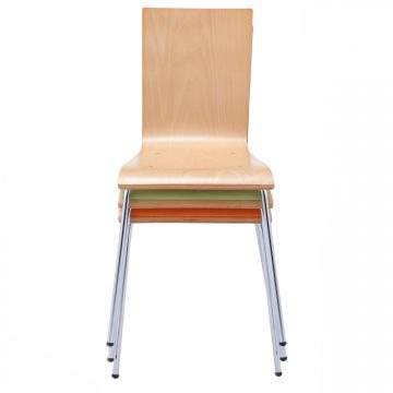 プライウッドチェア グリーン パッド付