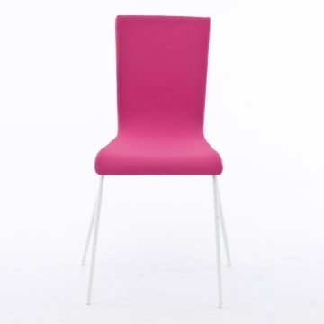 ファブリックチェア ピンク