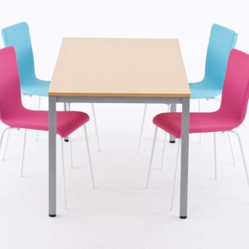 ファブリックチェア ピンク