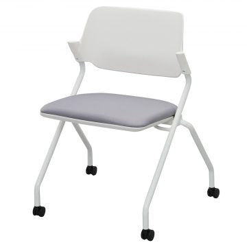 SYネスティングチェア 肘無し ファブリック ニュートラルグレー