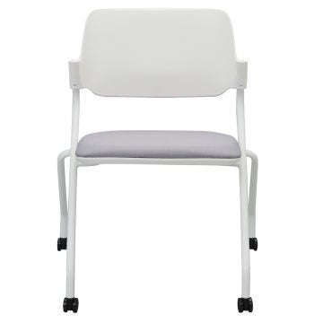 SYネスティングチェア 肘無し ファブリック ニュートラルグレー