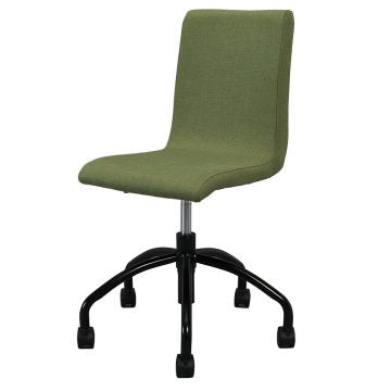 トワルチェア グリーンII ブラック脚