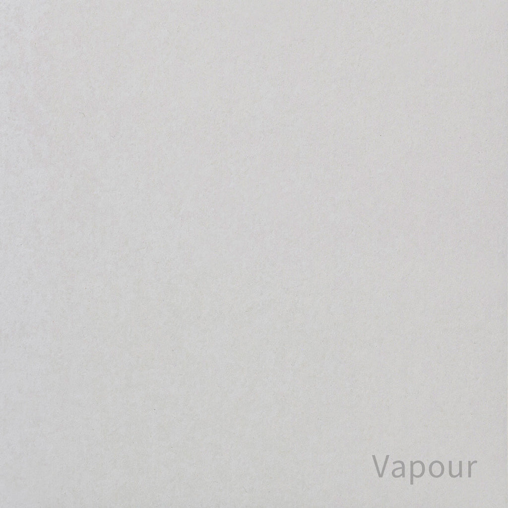 Kanademonoのリノリウム素材の棚板にブラックアイアンフレームを組み合わせた４段ストレージシェルフ /Vapour（色見本）